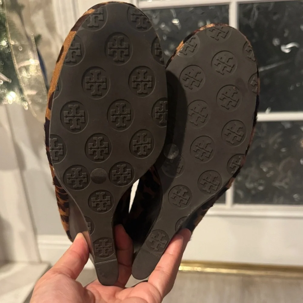 Tory Burch Leopard Print Heels